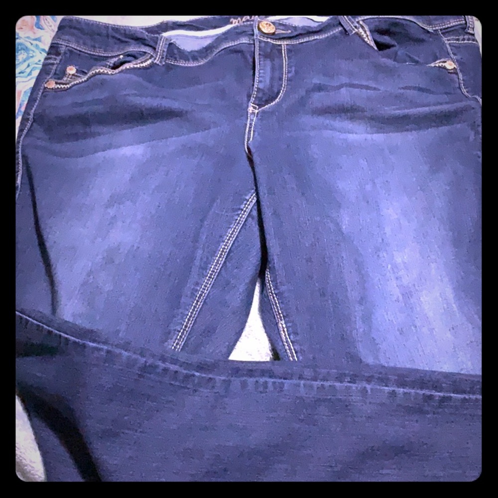 Maurice’s plus size boot cut jeans